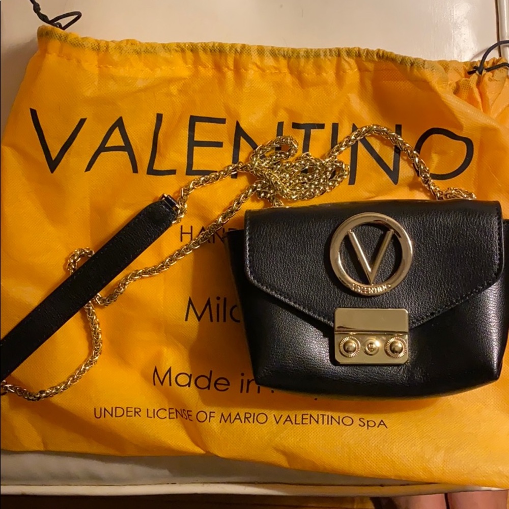 Valentino Lola Palmellato Leather Crossbody Bag